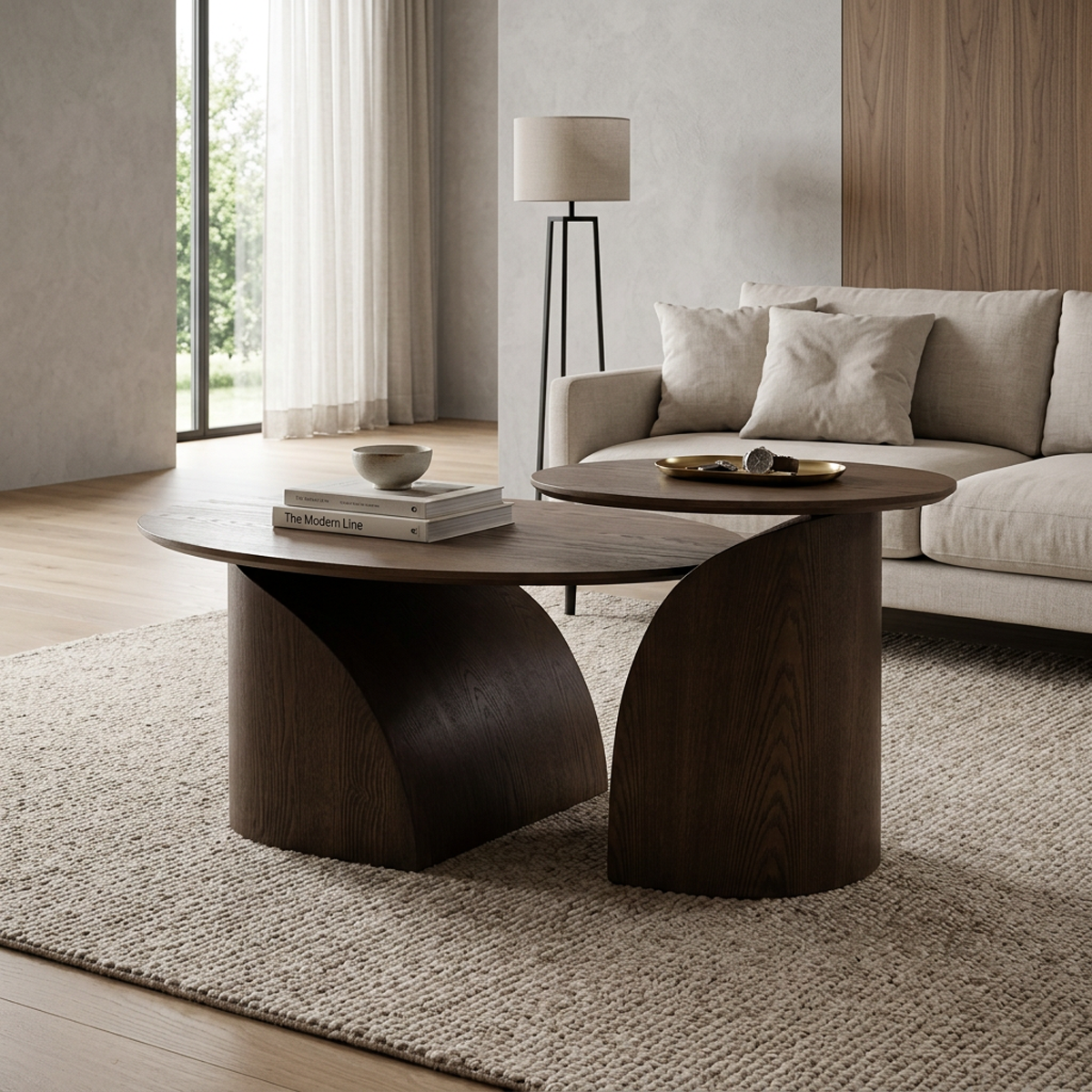Como Coffee Table - Pecan
