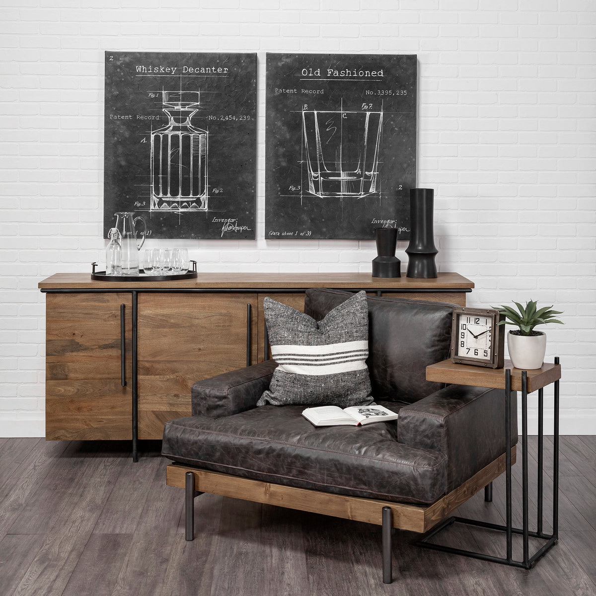 Maddox C-Shape Side Table