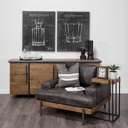 Maddox C-Shape Side Table