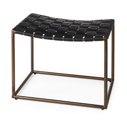 Clarissa Leather Stool
