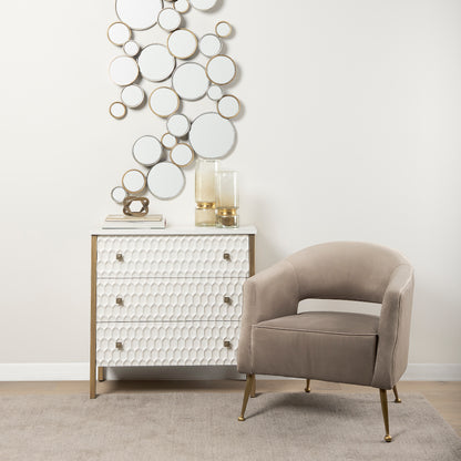 Savannah 3 Door Accent Cabinet