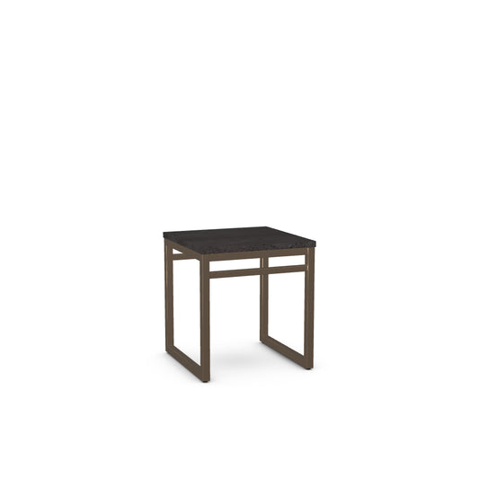 Crawford End Table - Basalt/Sugar Bronze