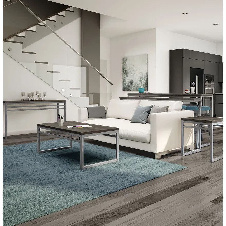 Crawford Coffee Table - Basalt/Sugar Bronze