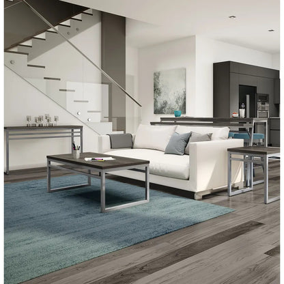 Crawford Coffee Table - Basalt/Sugar Bronze