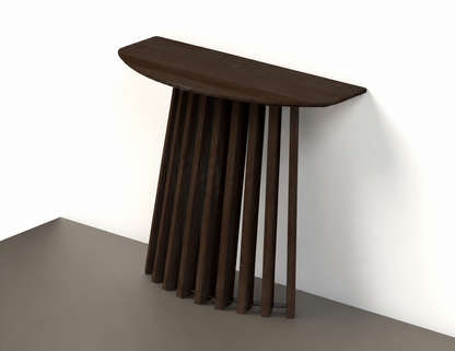 Cary Console Table - Black Pepper