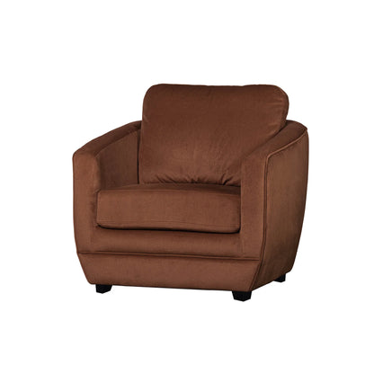 Baltimo Club Chair - Ginger Rust