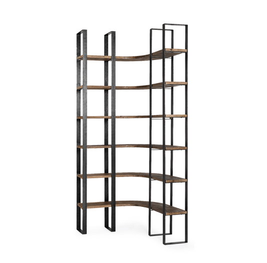 Turner Curved Shelving Unit