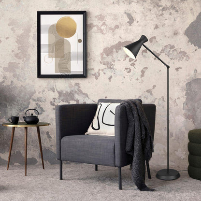 Enzo Floor Lamp - Matte Black