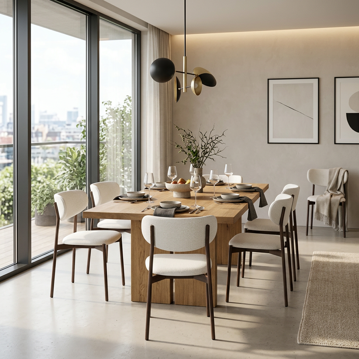 Wyatt Dining Chair - Cobrizo/Whisper