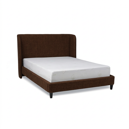 Cayla King Bed Frame - Rhine Terracotta