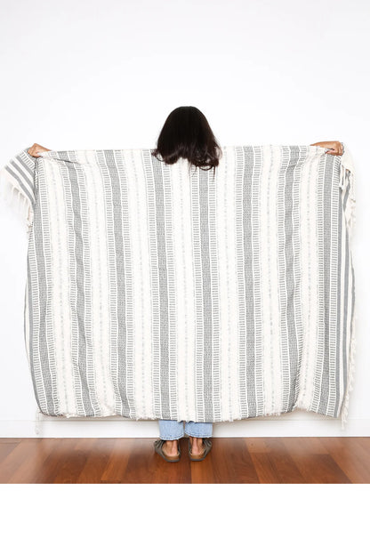 The Ophelia Fleece Lined Throw