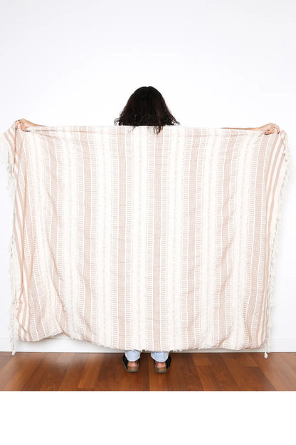 The Ophelia Fleece Lined Throw