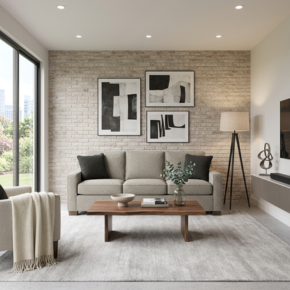 Metro Queen Sofabed - Fairfax Almond
